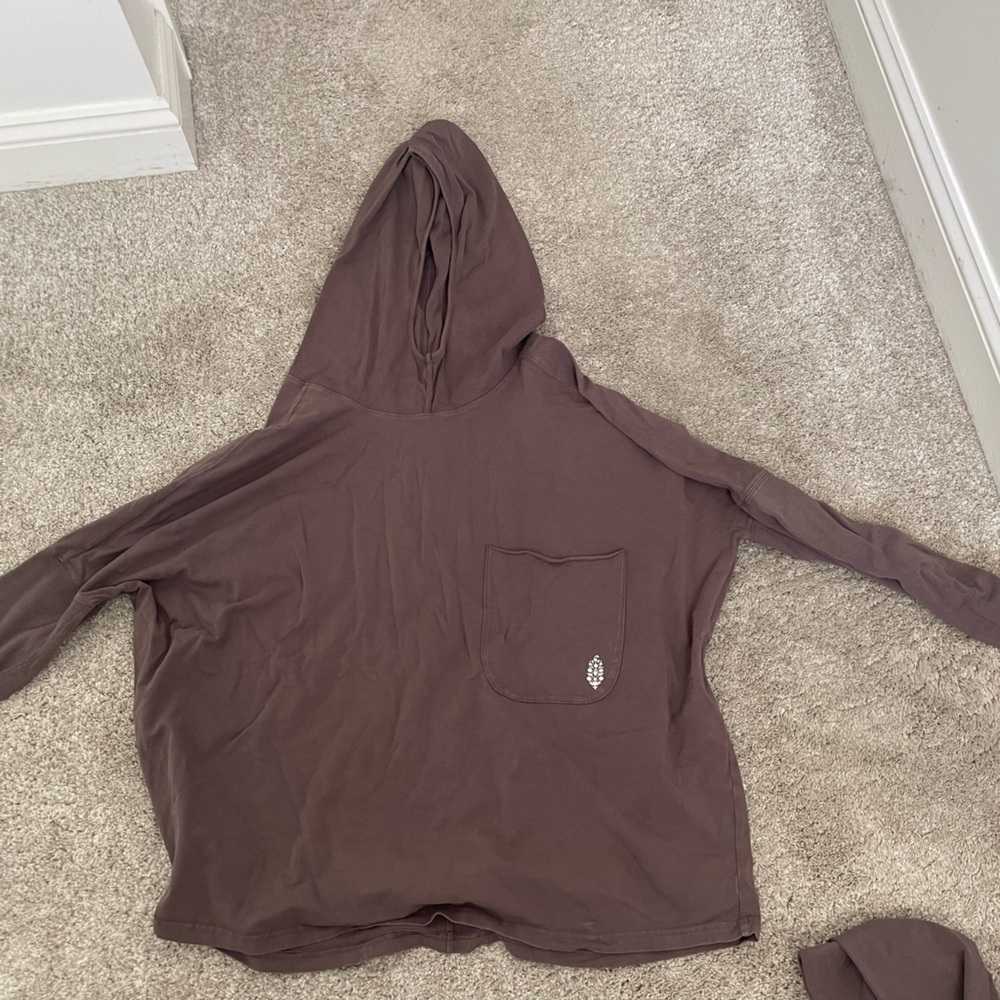 Free people . Hot shot hoodie set